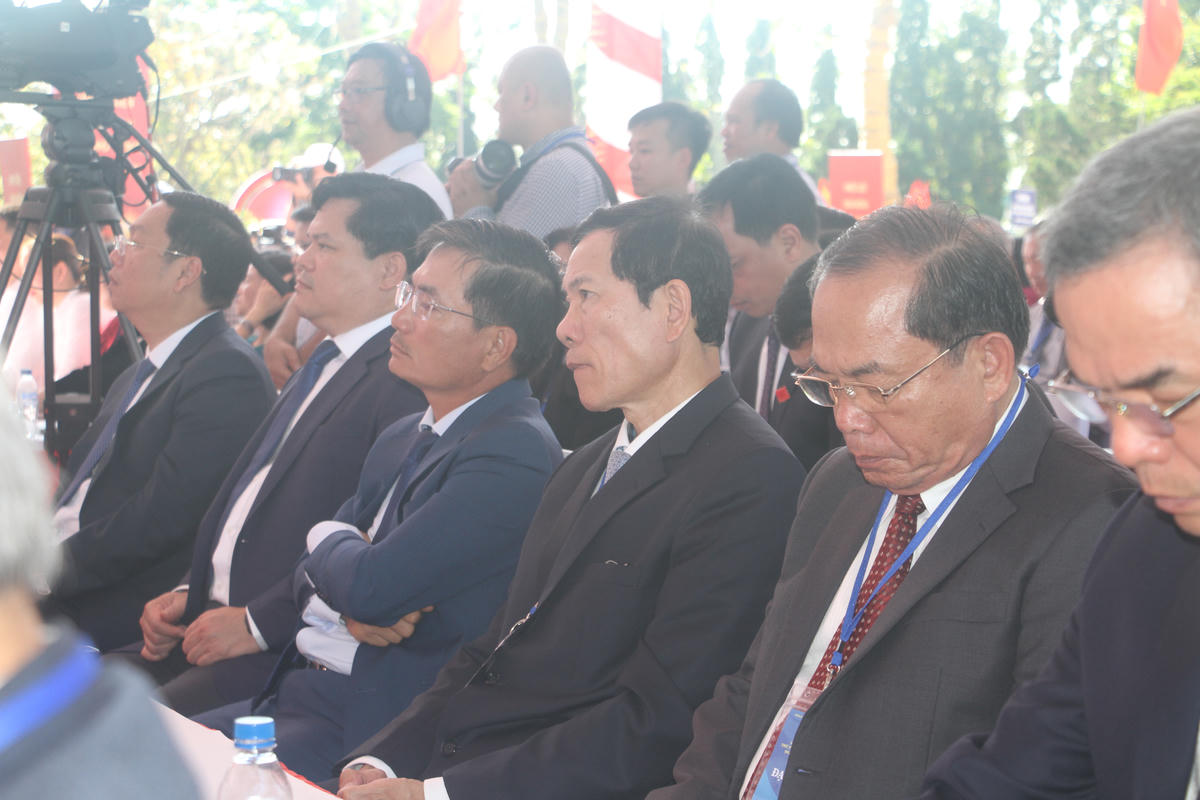 Các đại biểu tham dự lễ kỷ niệm: Ảnh: Chí Đại.