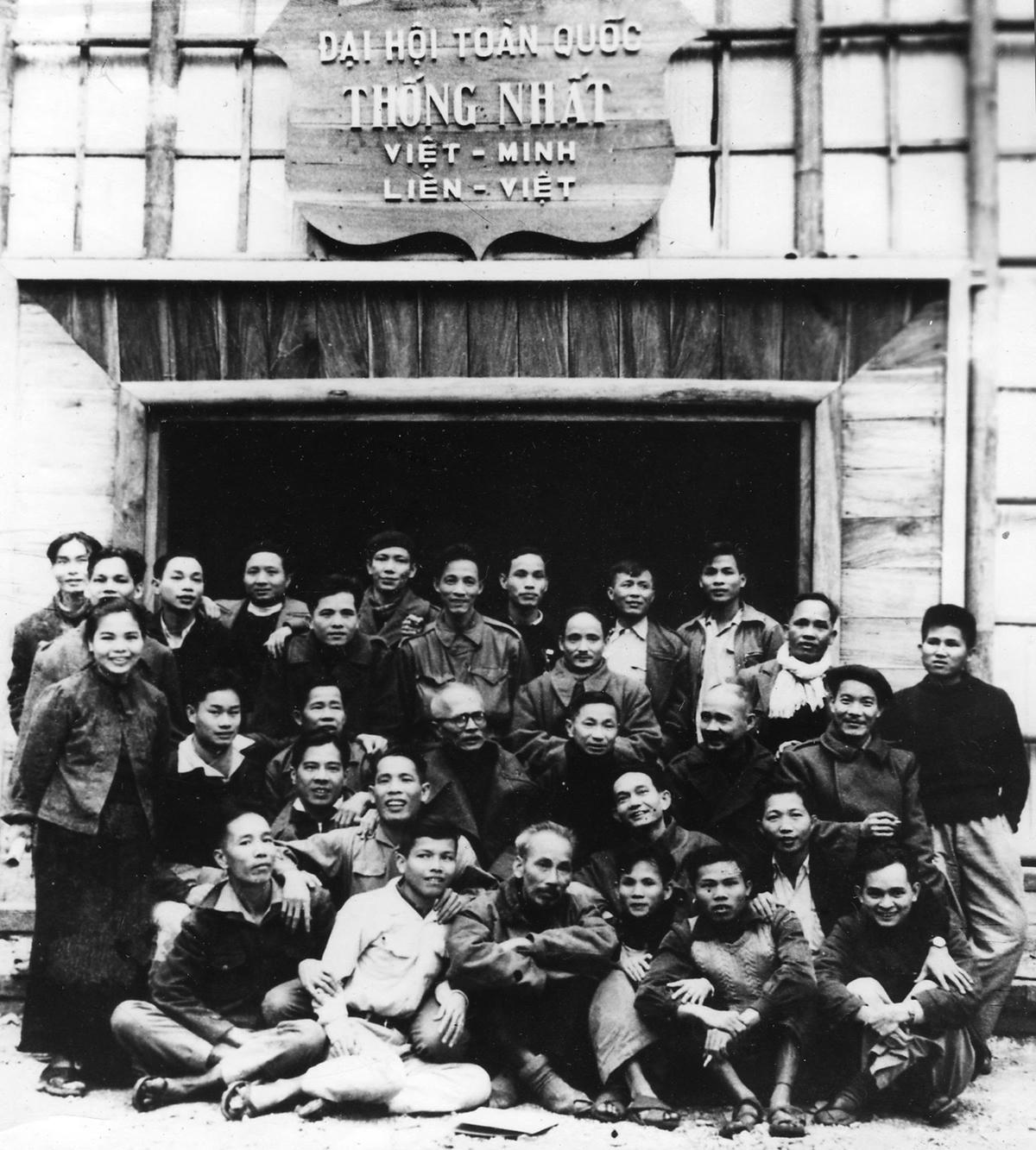 Đại hội toàn quốc thống nhất Việt Minh-Liên Việt năm 1951.	 Ảnh: TL