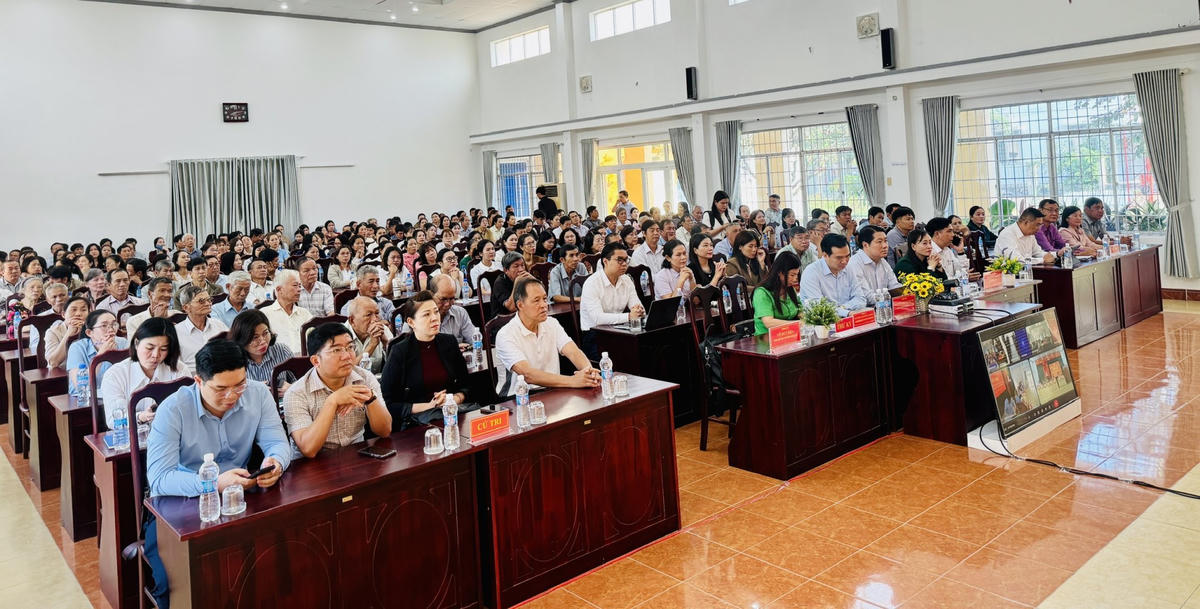 Toàn cảnh hội nghị. Ảnh: Thanh Nga.