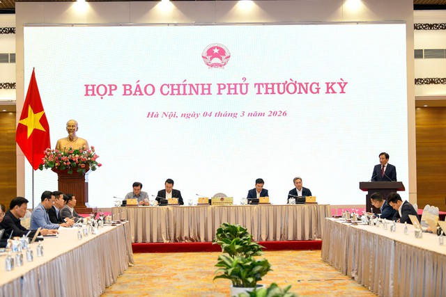Họp báo Chính phủ thường kỳ tháng 2: Giữ vững ổn định vĩ mô, thúc đẩy tăng trưởng trên 10%

