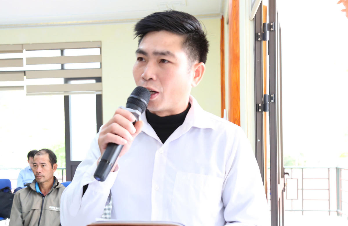 Cử tri Lò Văn Đanh.