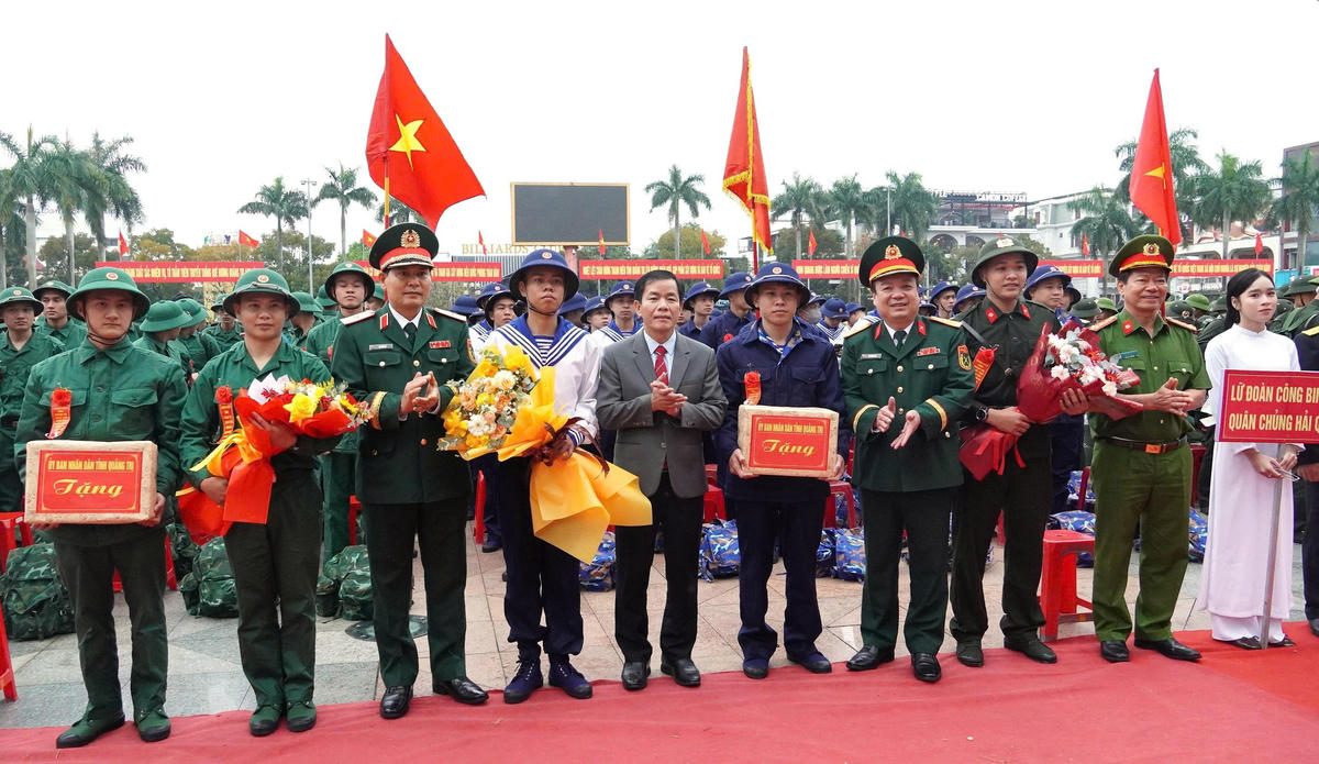 Quảng Trị: Sôi nổi Ngày hội tòng quân năm 2026