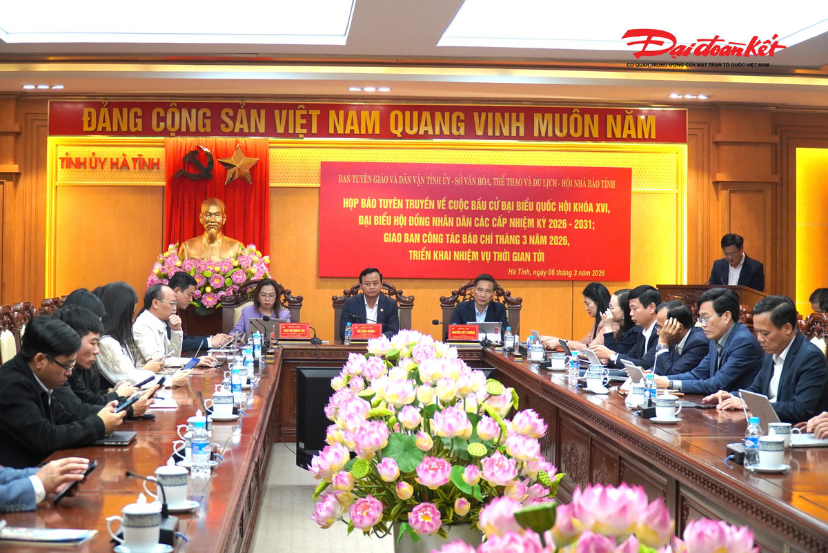 Toàn cảnh buổi họp báo. Ảnh: Hạnh Nguyên.