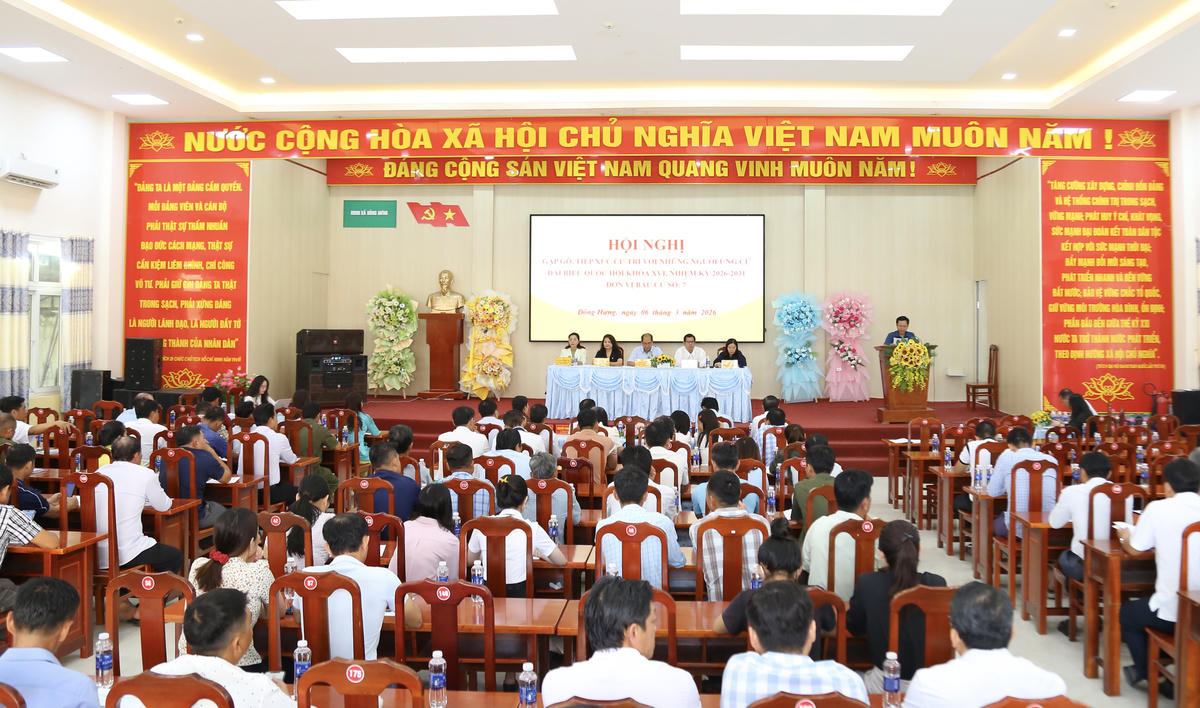 Quang cảnh hội nghị. (ảnh: Thanh Tiến)