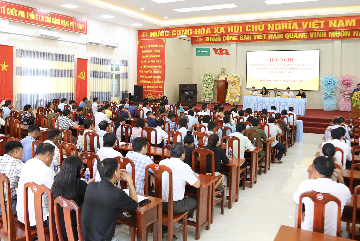 Quang cảnh hội nghị. (ảnh: Thanh Tiến)