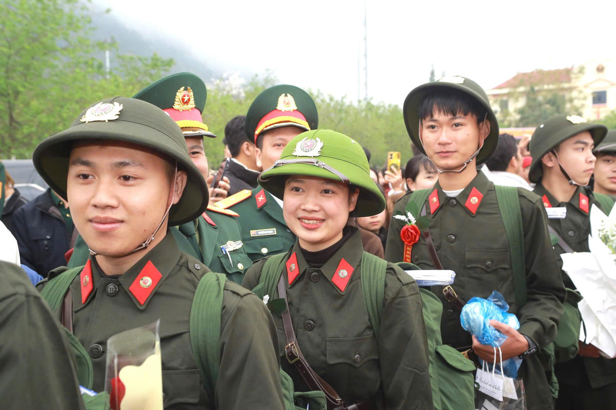 Năm nay tỉnh Sơn La có 5 nữ công dân đăng ký tham gia nghĩa vụ CAND.