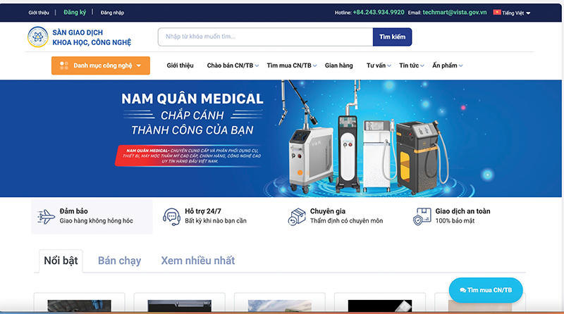 Hình thành hệ sinh thái số cho khoa học và công nghệ