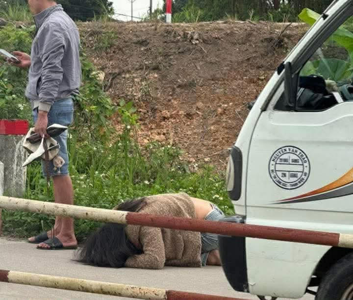 Hình ảnh được đăng tải trên mạng xã hội. Ảnh cắt từ clip.&nbsp;