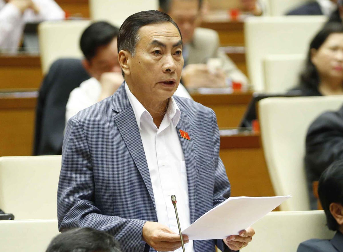 Ông Phạm Văn Hoà (ĐBQH Đoàn Đồng Tháp).