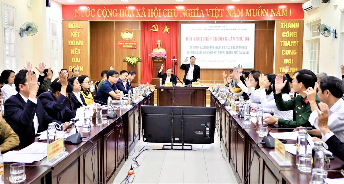 Quang cảnh hội nghị hiệp thương lần thứ 3. Ảnh: CV.