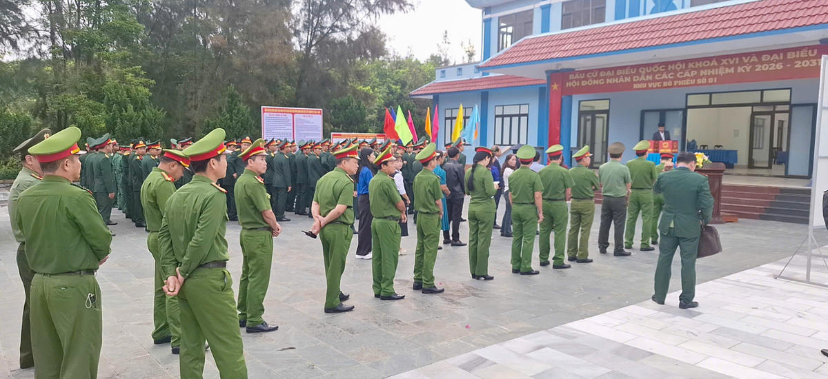 Theo thống kê, tại đặc khu Cồn Cỏ có 378 cử tri. Ảnh: ĐK.