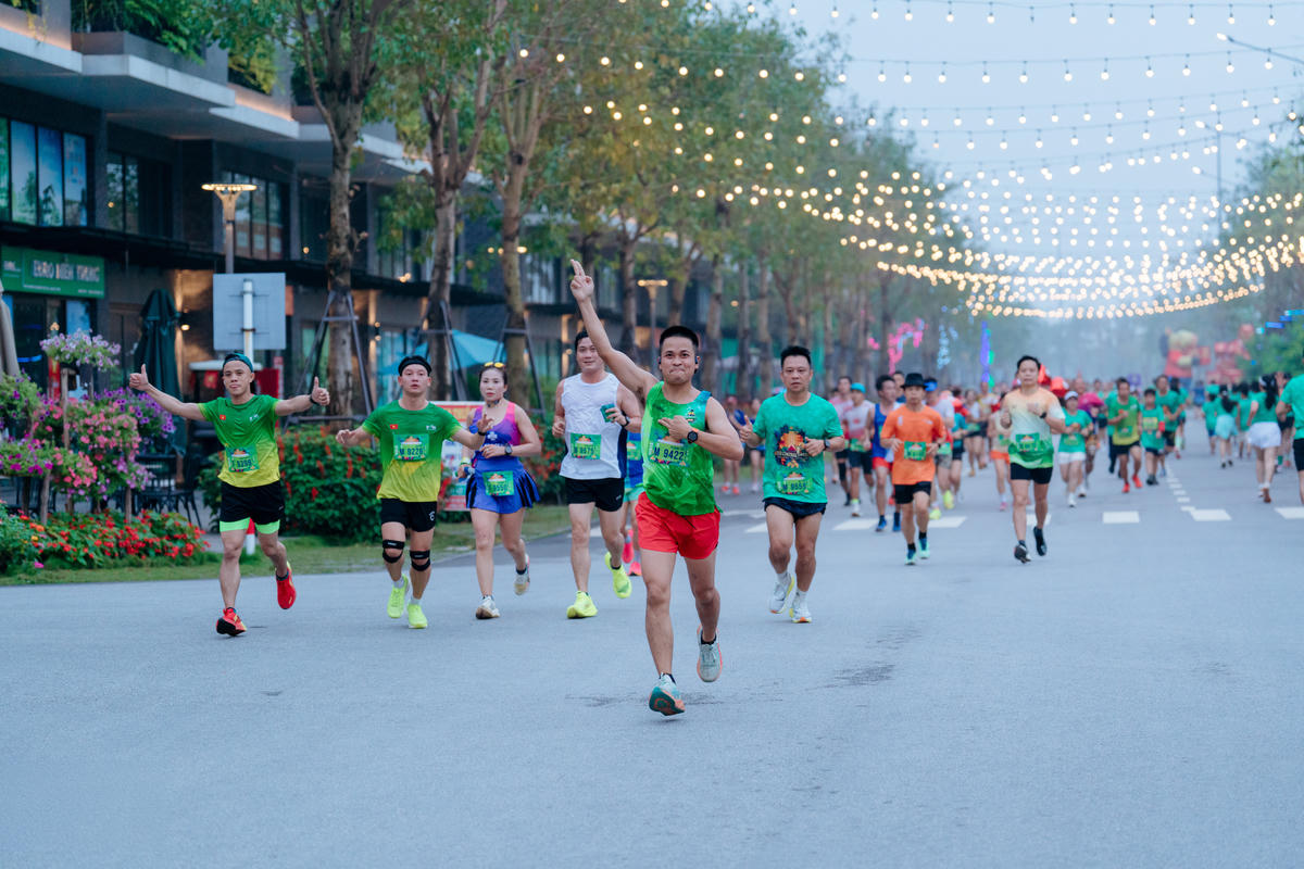 Khoảnh khắc chạy giữa thiên nhiên của các runner