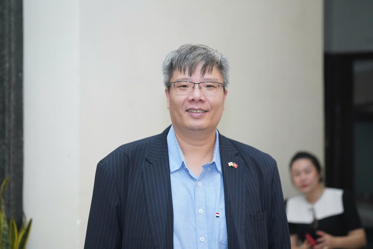 Ông Trần Hải Linh,&nbsp;Ủy viên UBTƯ MTTQ Việt Nam, Chủ tịch Hiệp hội Doanh nhân và . Đầu tư Việt Nam - Hàn Quốc