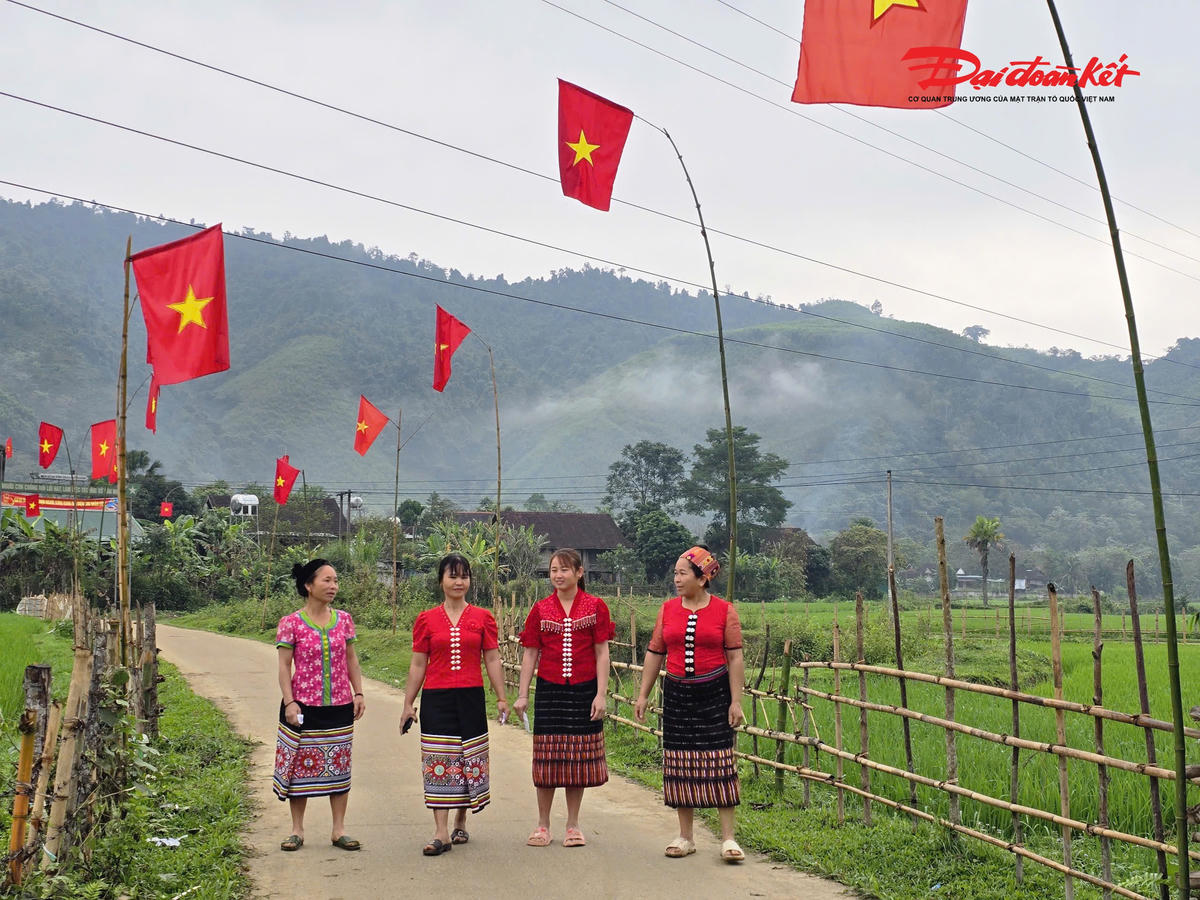 Các xã Na Loi, Mỹ Lý, Hùng Chân và Huồi Tụ đã hoàn thành 100% cử tri tham gia bỏ phiếu. Ảnh: ĐB