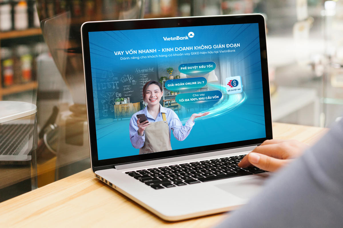 Vốn luôn sẵn sàng – kinh doanh không gián đoạn cùng VietinBank