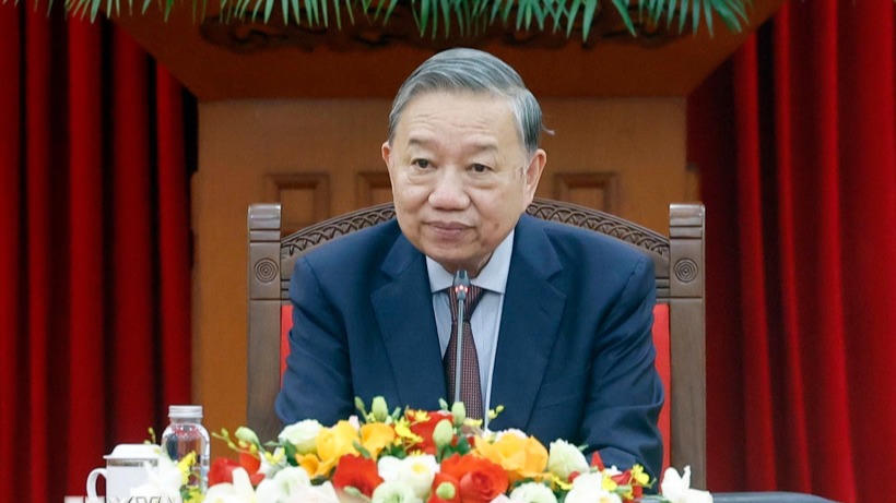 Tổng Bí thư tiếp các Bộ trưởng Trung Quốc nhân dịp Đối thoại chiến lược 3+3