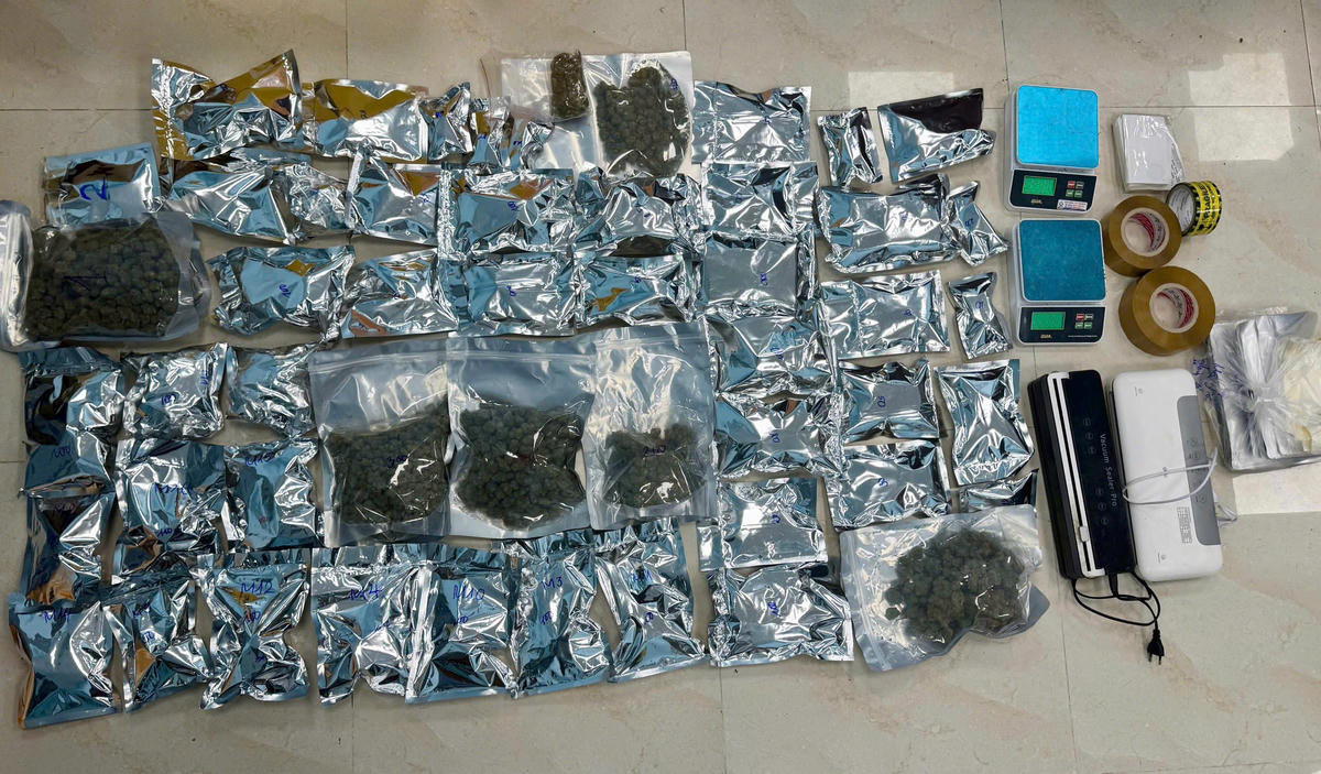 Tang vật của vụ án. Ảnh: CV.