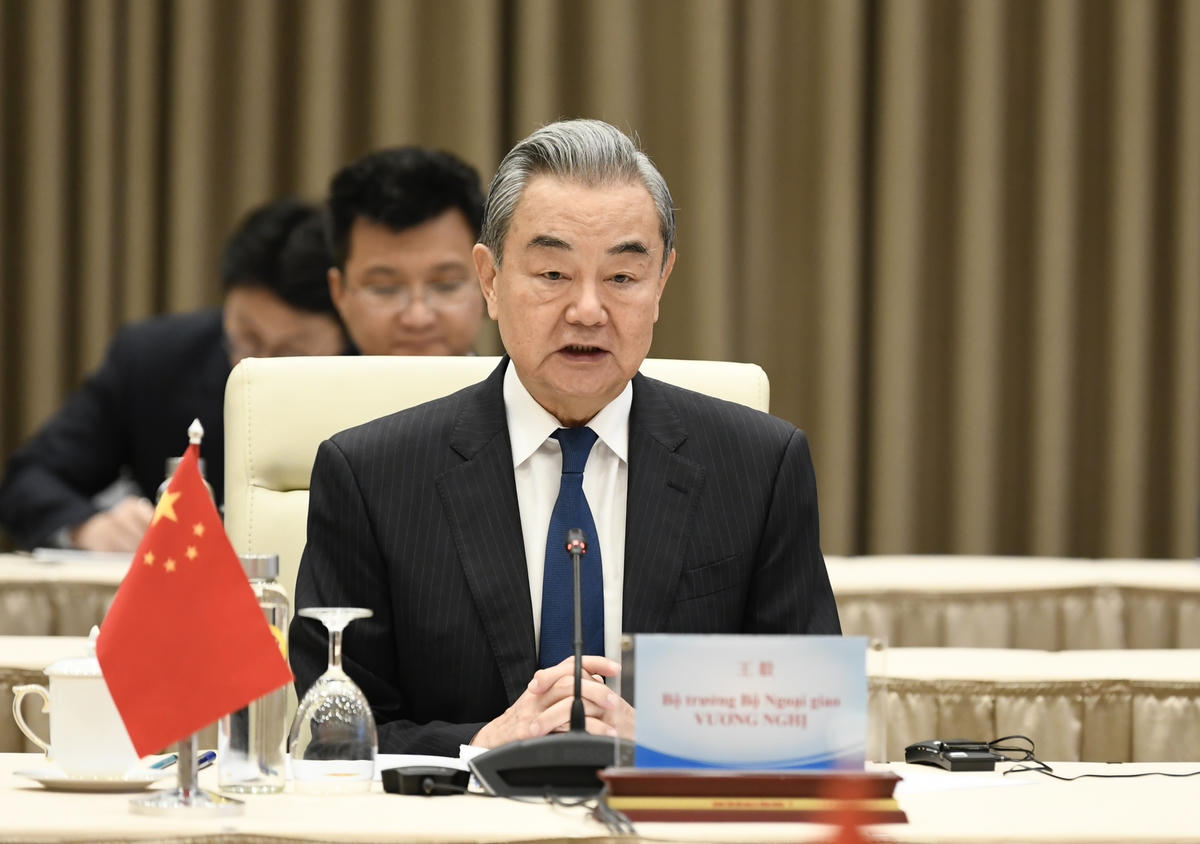 Bộ trưởng Bộ Ngoại giao Trung Quốc Vương Nghị. Ảnh: BNG