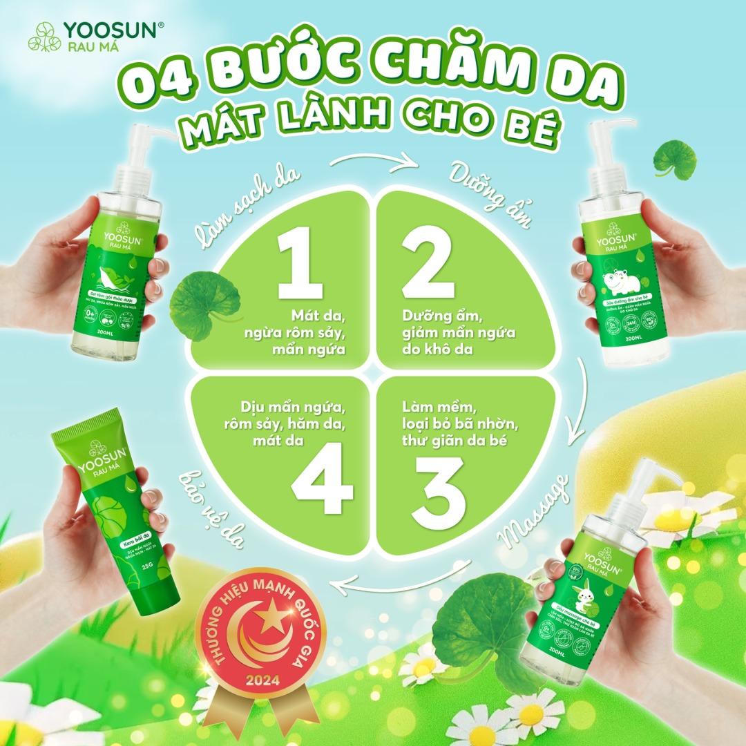 Yoosun Rau Má – Đồng hành cùng bé dẫu mọi thời tiết