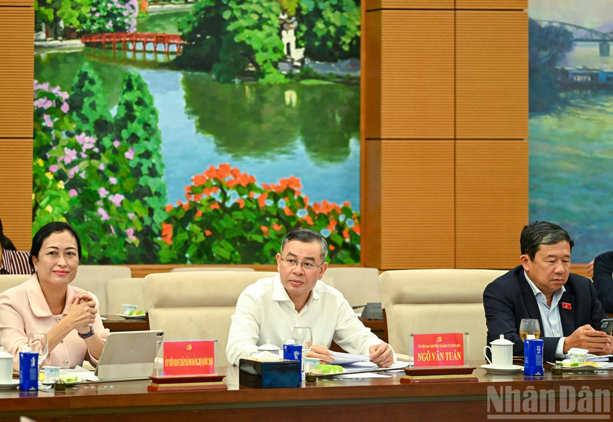 Các đại biểu dự hội nghị. (Ảnh: DUY LINH)