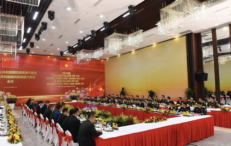 Quang cảnh cuộc Hội đàm.