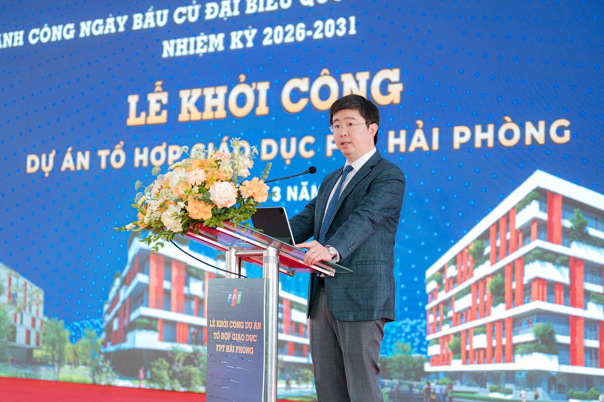 Ông Bùi Hoàng Phương, Thứ trưởng Bộ Khoa học và Công nghệ phát biểu tại sự kiện