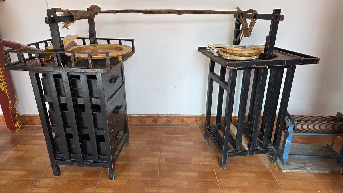 Đồ nghề bán phở của người Vân Cù xa xưa rất thô sơ. Ảnh: Duy Hưng