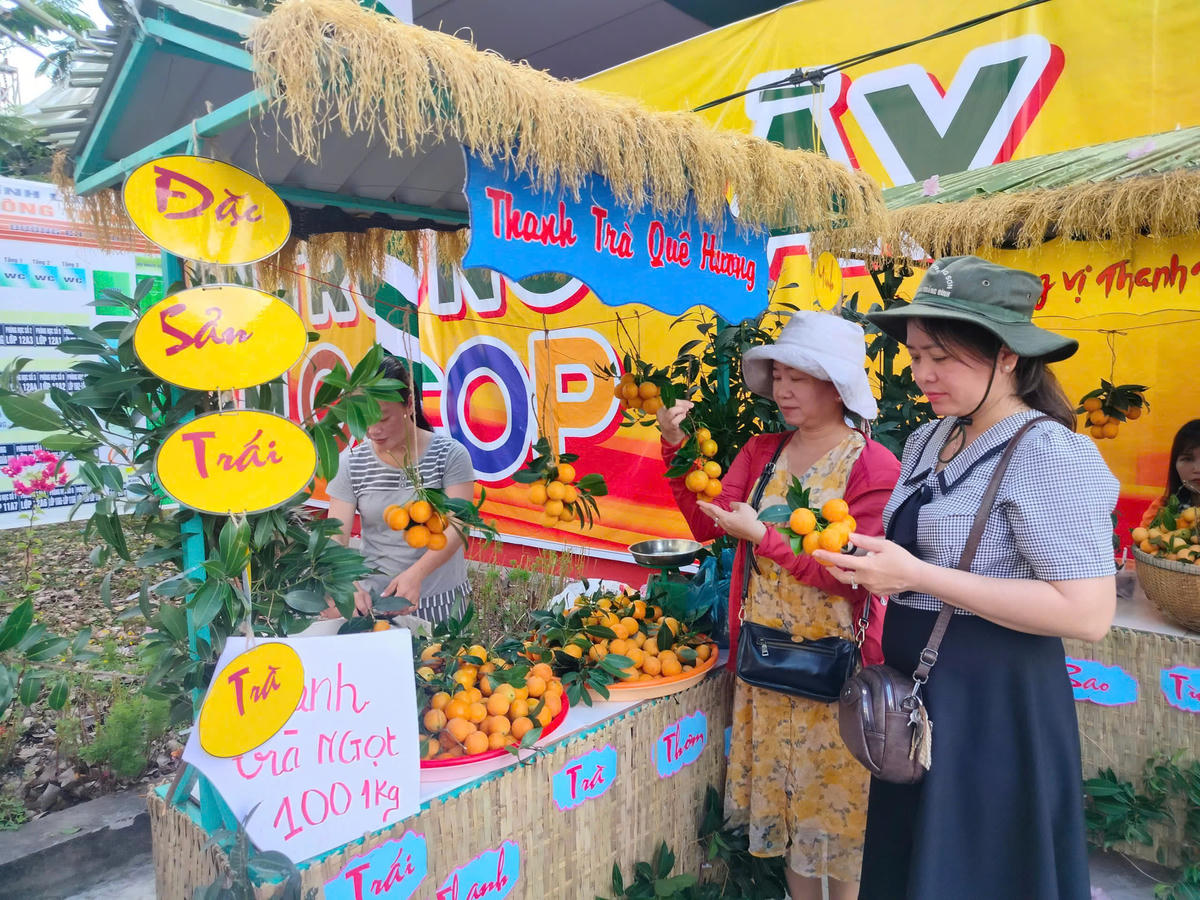 Đặc sản thanh trà từng được xác lập Kỷ lục Việt Nam với 135 món ẩm thực độc đáo. Ảnh: Trung Ngãi.