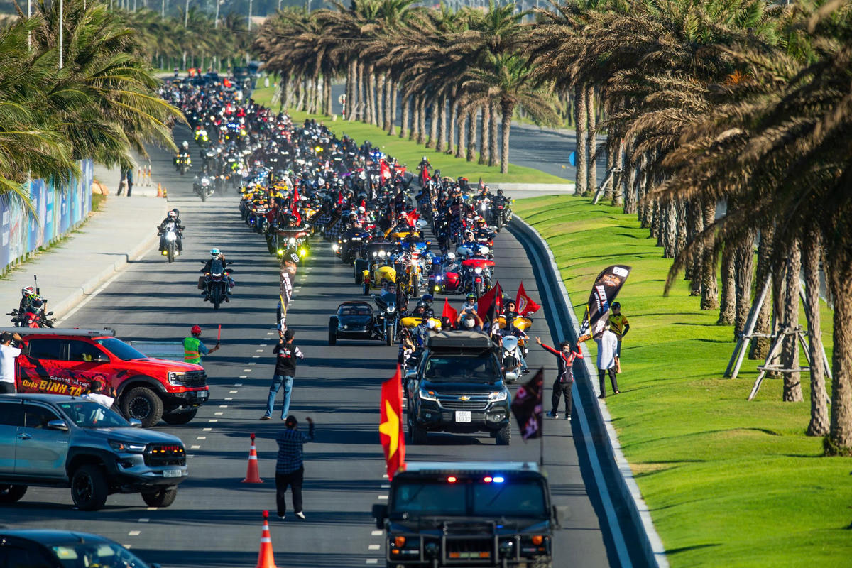 Bike Week Vietnam - CaraWorld Cam Ranh góp phần khuấy động không khí lễ hội tại Bãi Dài trong dịp cuối tháng 3.