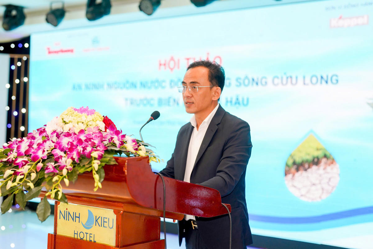 An ninh nguồn nước Đồng bằng sông Cửu Long trước biến đổi khí hậu