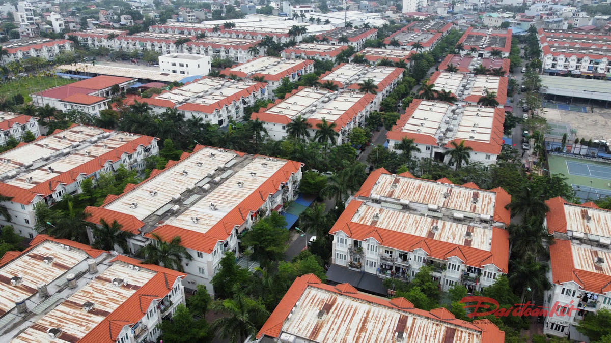 Dự án đầu tư xây dựng khu NOXH tại phường An Hải, TP Hải Phòng nhìn từ trên cao. Ảnh: CTV.&nbsp;