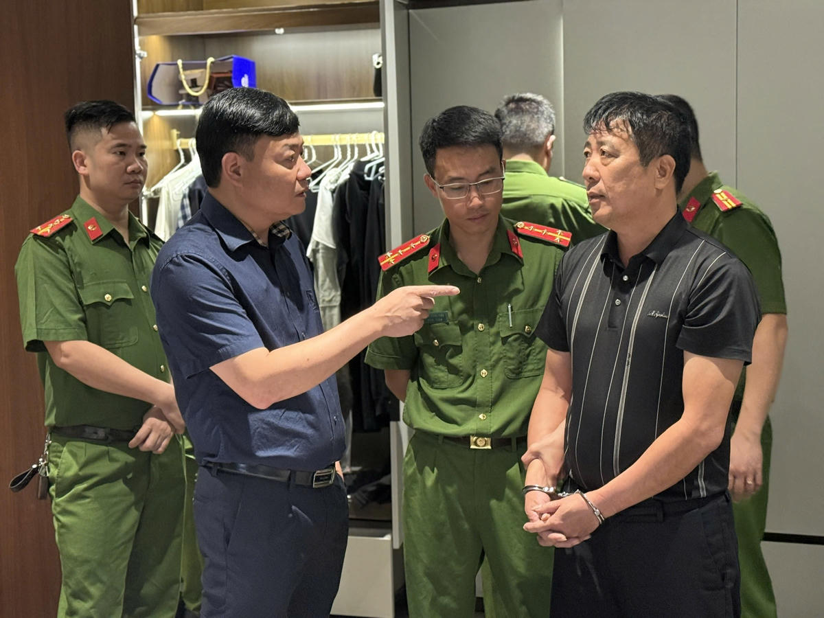 Nguyễn Văn Thức (SN 1973), Giám đốc Công ty TNHH thương mại Tỉnh Tuấn là một trong các đối tượng cầm đầu. Ảnh: CACC.