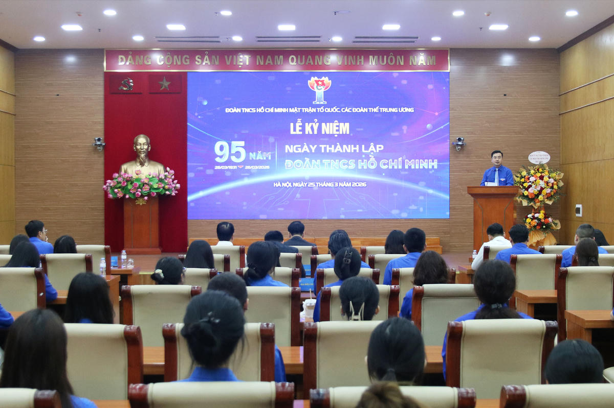 Quang cảnh buổi lễ.