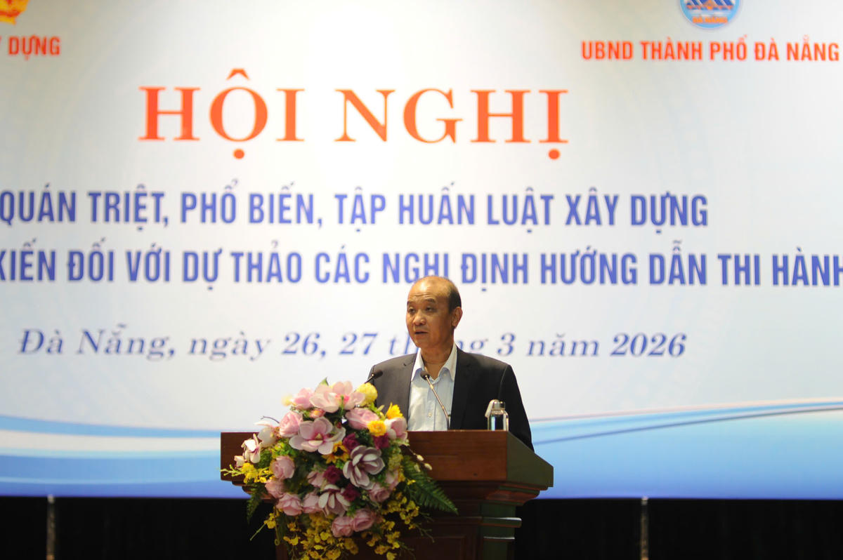 Phó Chủ tịch UBND TP Đà Nẵng Lê Quang Nam. Ảnh: Nguyễn Tú.