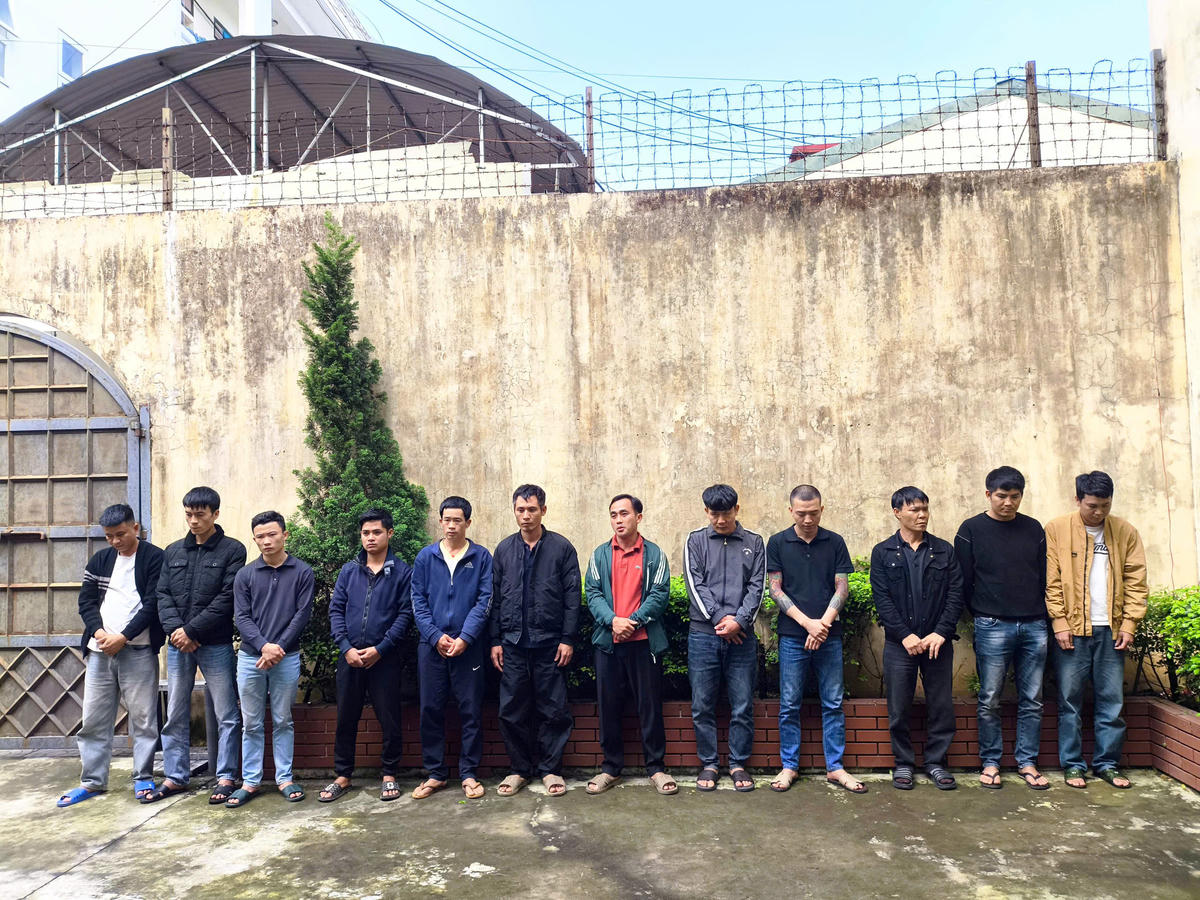 Các đối tượng bị khởi tố. Ảnh: VH