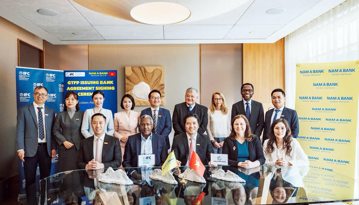 Nam A Bank ký kết hợp tác cùng IFC.