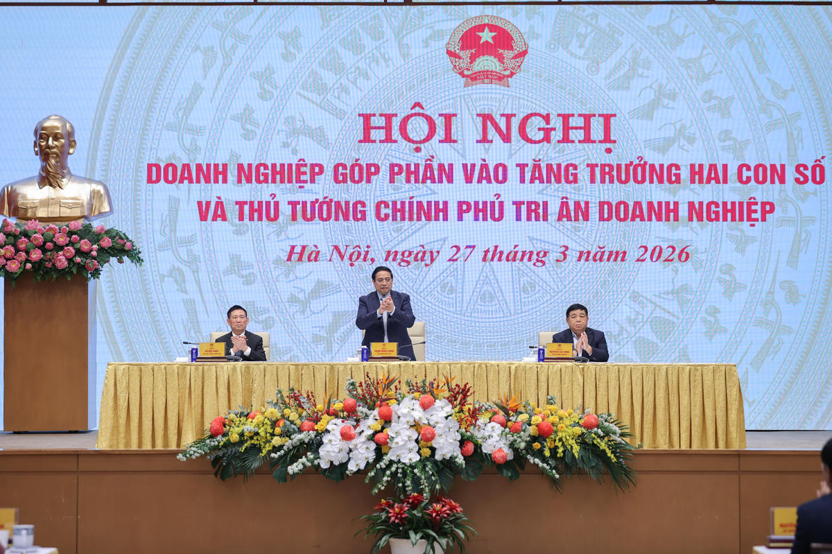 Thủ tướng Phạm Minh Chính chủ trì Hội nghị - Ảnh: Nhật Bắc