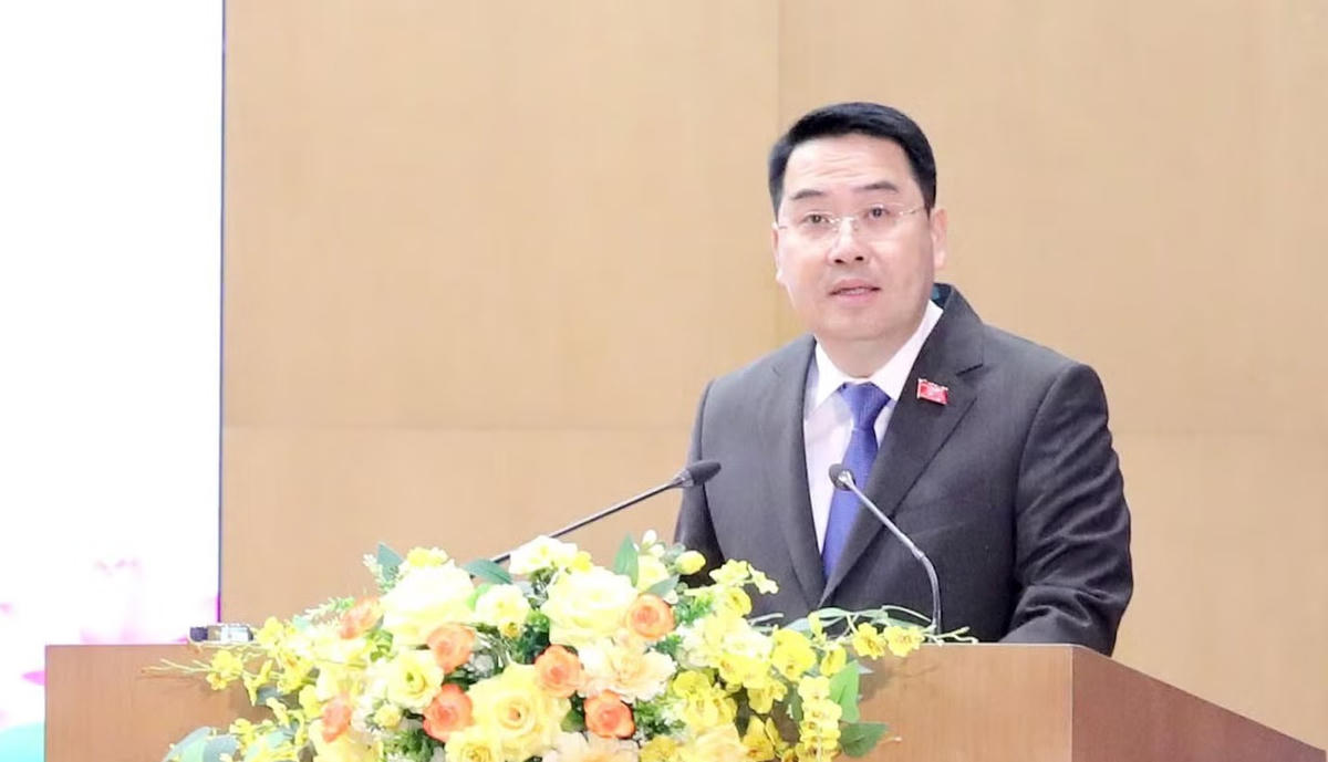 Chủ tịch UBND tỉnh Lào Cai Nguyễn Tuấn Anh tái đắc cử. Ảnh: Báo Lào Cai.
