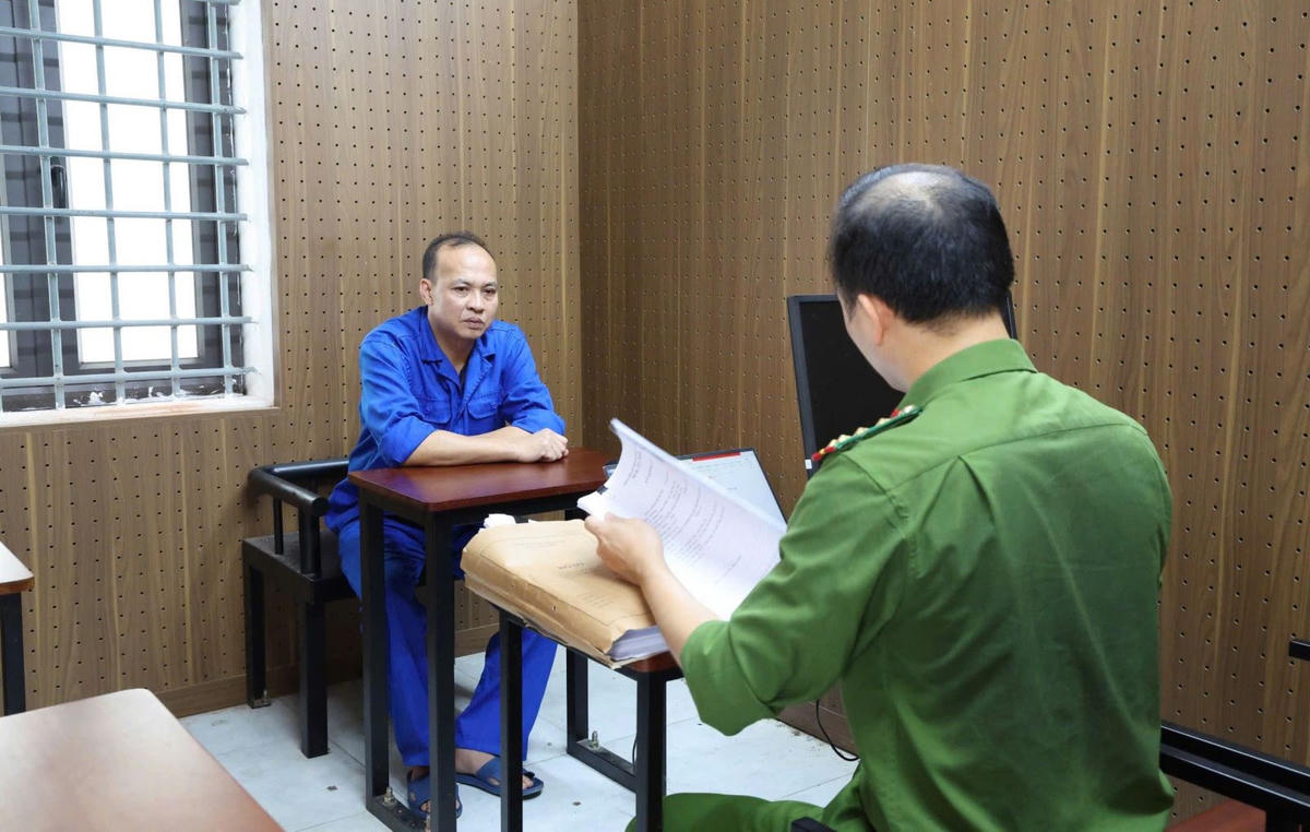 Đối tượng Đào Thanh Tuấn. Ảnh: Công an tỉnh Phú Thọ.
