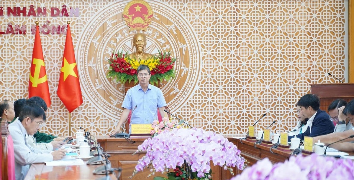 
Quang cảnh buổi làm việc. Ảnh CT

