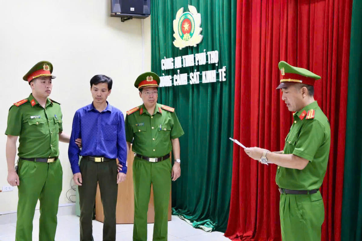 Thời điểm thực hiện hành vi phạm tội Hoàng Văn Thiện là công chức Hạt kiểm lâm thành phố Phúc Yên; nay là công chức Hạt kiểm lâm Phúc Yên. Ảnh: CACC.