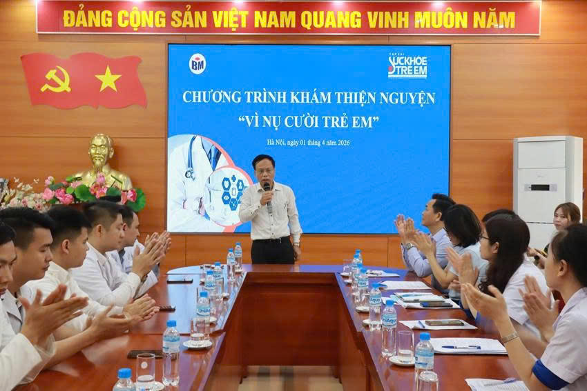 Đại diện Ban tổ chức TS. Nguyễn Văn Minh, Phó Tổng biên tập Tạp chí Sức khỏe Trẻ em phát biểu tại chương trình.