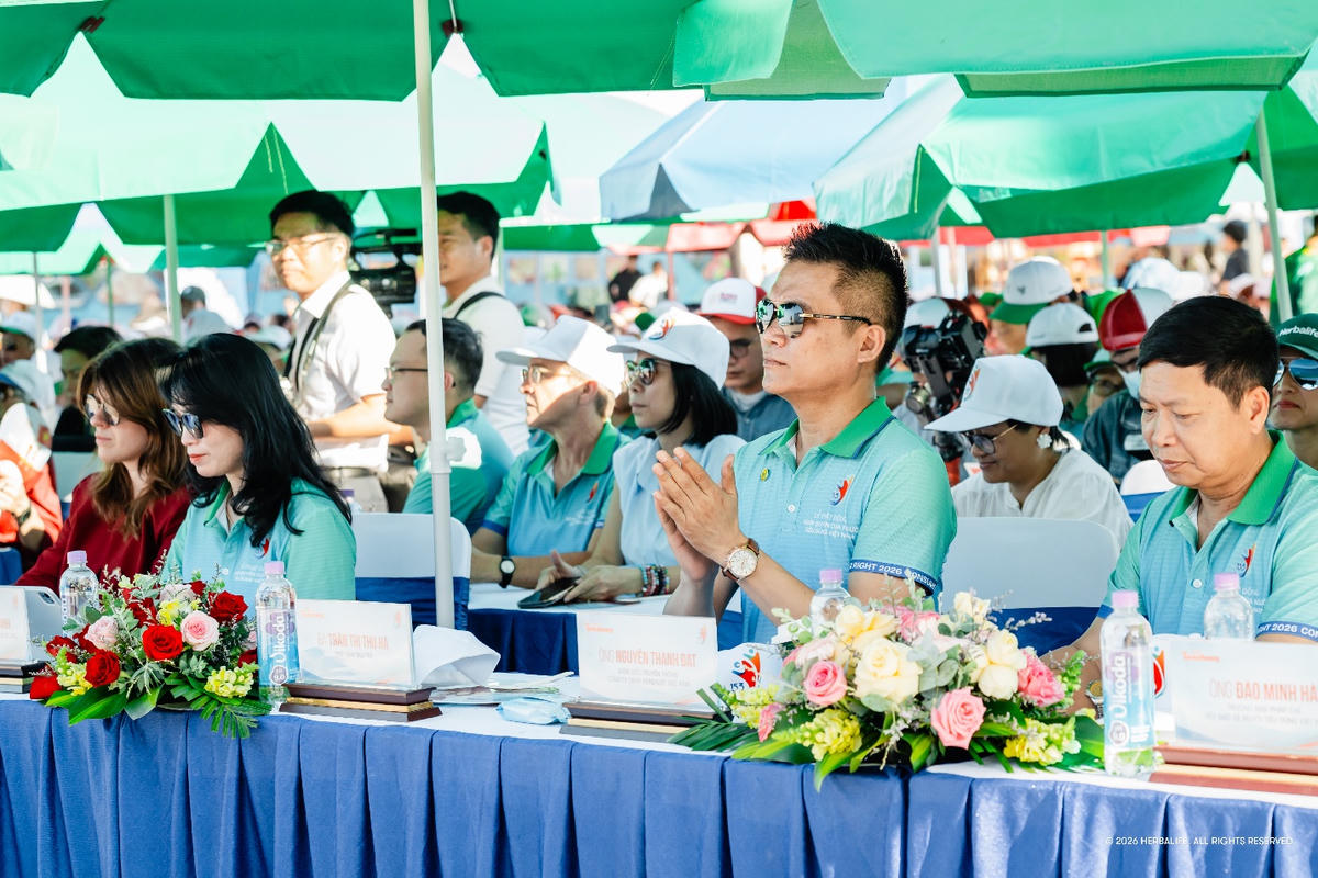 Herbalife Việt Nam tiếp tục đồng hành cùng Giải Vô địch Quốc gia Marathon và cự ly dài báo Tiền Phong năm thứ sáu liên tiếp để khuyến khích lối sống năng động.