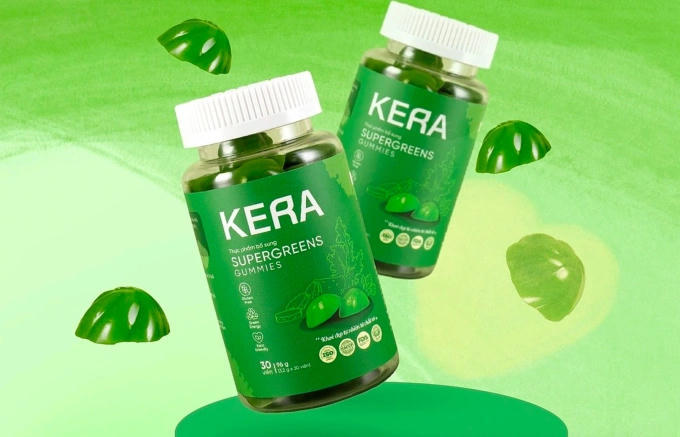 Sản phẩm kẹo Kera do&nbsp;Công ty CP Asia Life sản xuất.