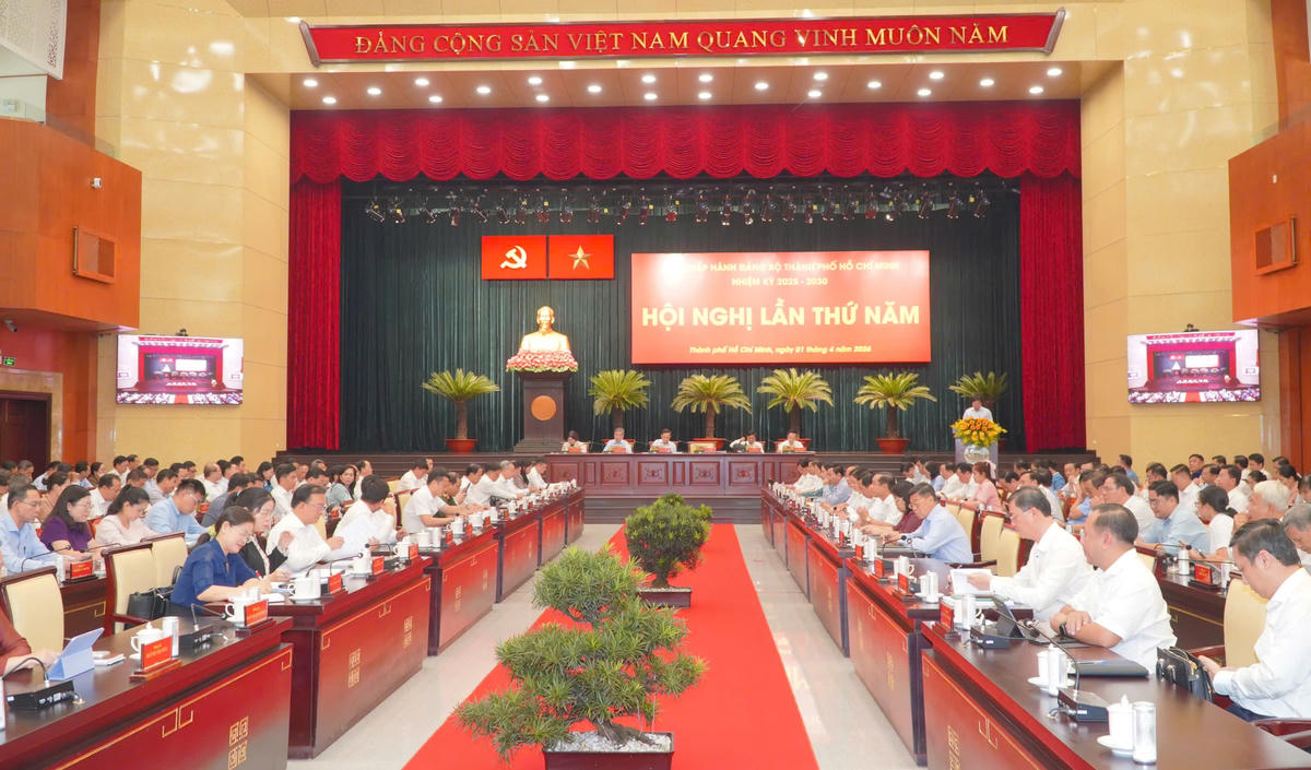 Toàn cảnh hội nghị&nbsp;lần thứ 5 (mở rộng). Ảnh: TTBC.