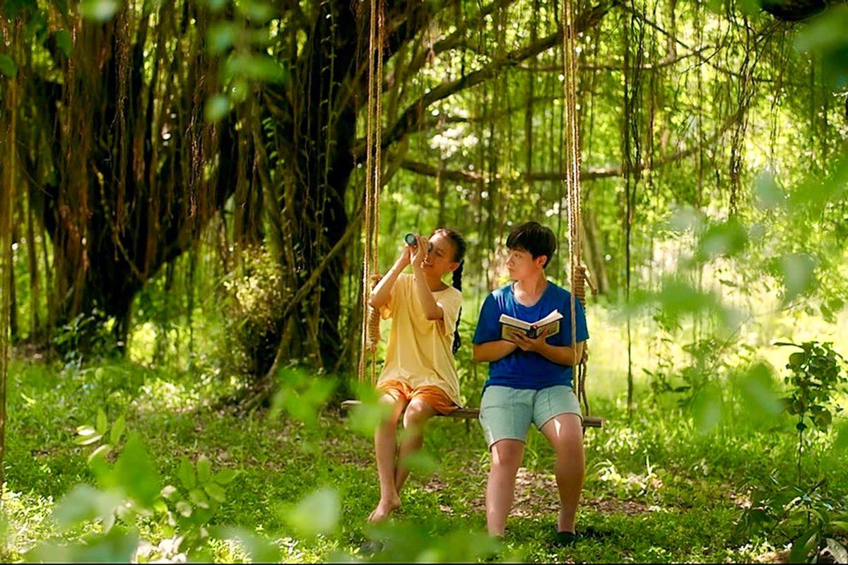 Cảnh trong phim “Cách em 1 milimet”.