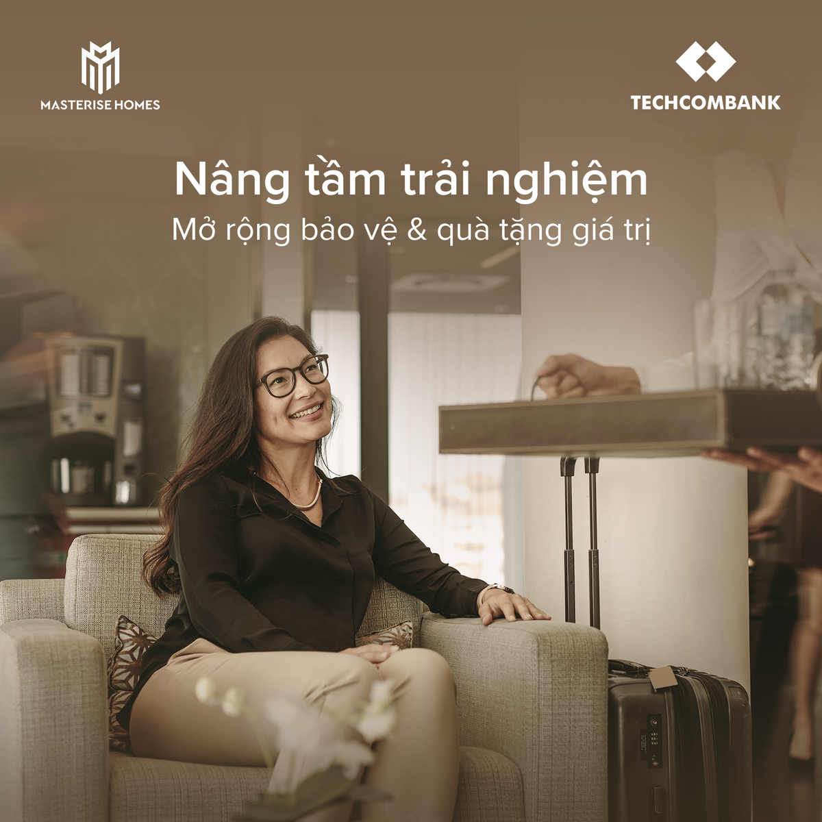 THE INNER by Masterise Homes &amp; Techcombank mang đến sự song hành trải nghiệm sống và nội lực tài chính cho khách hàng.
