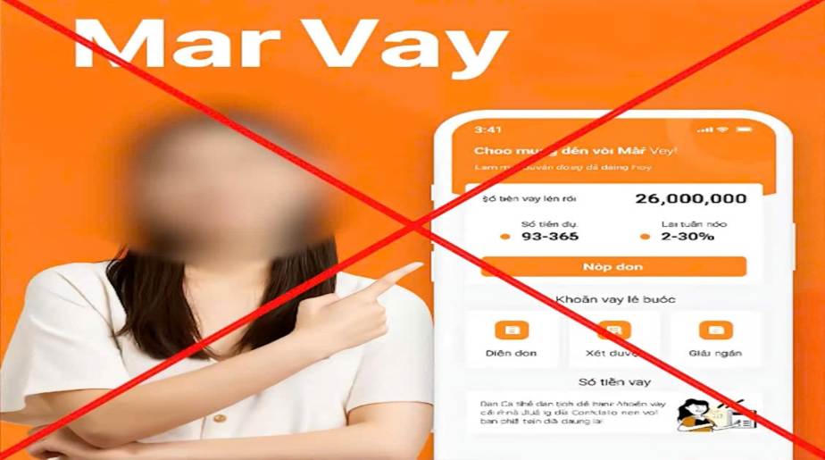 Ứng dụng “Mar Vay”. Ảnh: CAHN