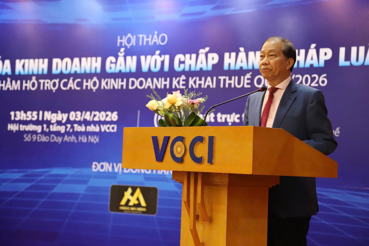 Phó Chủ tịch Liên đoàn Thương mại và Công nghiệp Việt Nam (VCCI) Hoàng Quang Phòng.