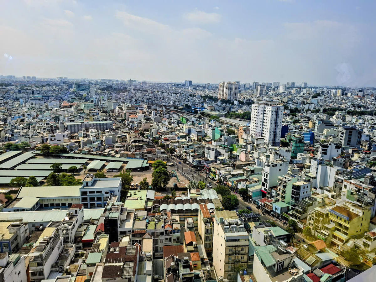 TP Hồ Chí Minh đang phát triển thành siêu đô thị. Ảnh: S.X